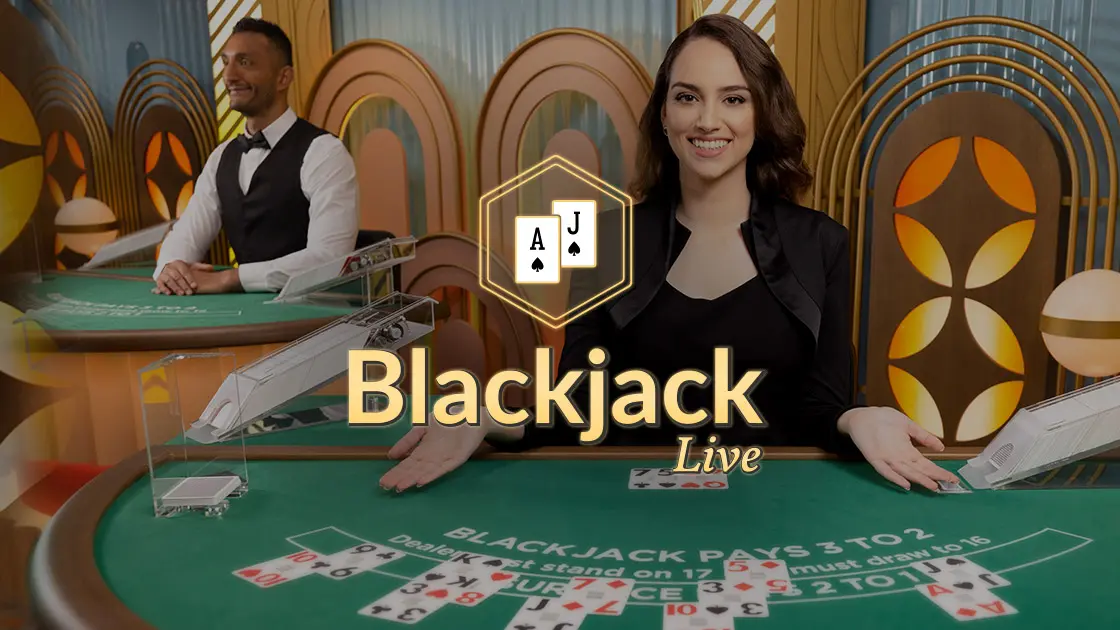 Live Blackjack logo